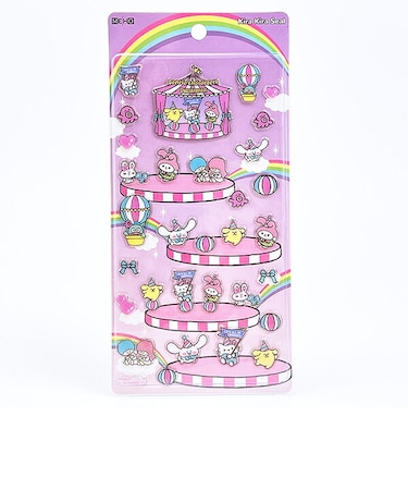 サンリオキャラクターズ サーカス キラキラシール 文具 Sanrio