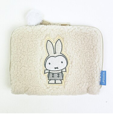 ミッフィー miffy どっとポーチ ショート ゆきのひ/スノー