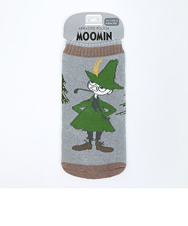 ムーミン スナフキン あれこれポーチ グレー MOOMIN