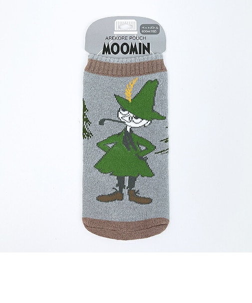 ムーミン スナフキン あれこれポーチ グレー MOOMIN