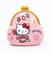 サンリオ ハローキティ がまぐち貯金箱 浴衣 Sanrio