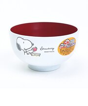 スヌーピー キッズ汁椀 (ストロベリー) 日本製 SNOOPY