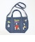 スヌーピー 刺繍トートバッグ サックス ルートート ROOTOTE SNOOPY