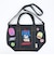 スヌーピー 刺繍トートバッグ グレー ルートート ROOTOTE SNOOPY