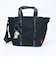 スヌーピー 2wayトートバッグ ブラック ルートート ROOTOTE SNOOPY