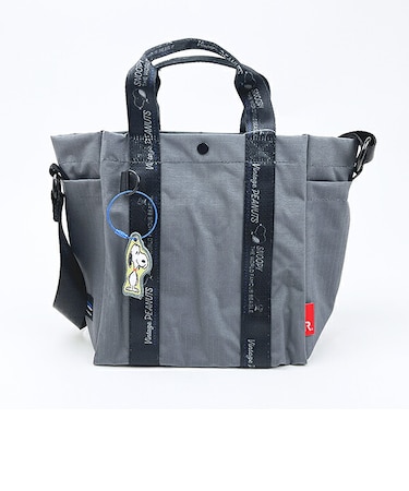 スヌーピー 2wayトートバッグ チャコール ルートート ROOTOTE SNOOPY
