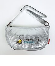 スヌーピー ショルダーバッグ シルバー ルートート ROOTOTE SNOOPY
