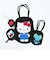 サンリオ ハローキティ トートバッグ＆ミニポーチセット ネコリョーシカ ブラック ルートート ROOTOTE Sanrio