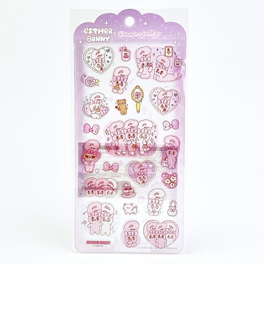 エスターバニー (Esther Bunny) ドロップジェリーシール グループ 文具