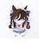 ウマ娘 プリティーダービー ヴィブロス Chibiぬいおすわりマスコット ぬいぐるみ