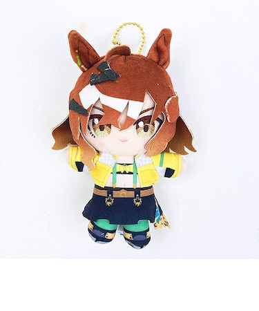 ウマ娘 プリティーダービー ジャングルポケット Chibiぬいおすわりマスコット ぬいぐるみ