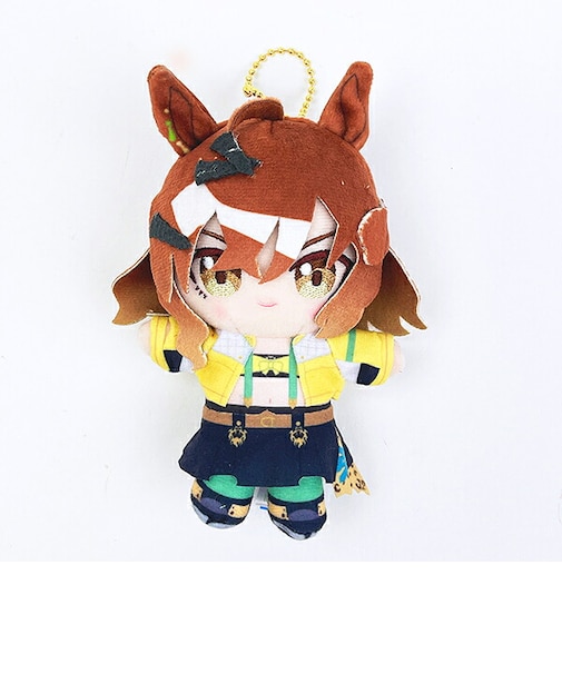 ウマ娘 プリティーダービー ジャングルポケット Chibiぬいおすわりマスコット ぬいぐるみ