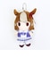 ウマ娘 シンデレラグレイ ベルノライト Chibiぬいおすわりマスコット ぬいぐるみ