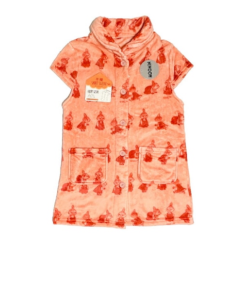 ムーミン リトルミイ 半袖ルームウエア ピンク ラインミイ MOOMIN