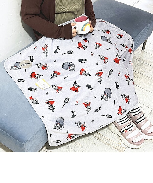 ムーミン リトルミイ ケープ(S) グレイ デュッシュミイ ブランケット MOOMIN