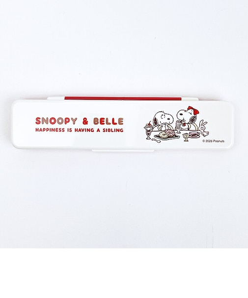 スヌーピー ＆ベル 音の鳴らないコンビセット ランチ 日本製 SNOOPY