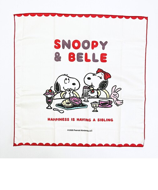 スヌーピー ＆ベル ランチクロス 日本製 SNOOPY