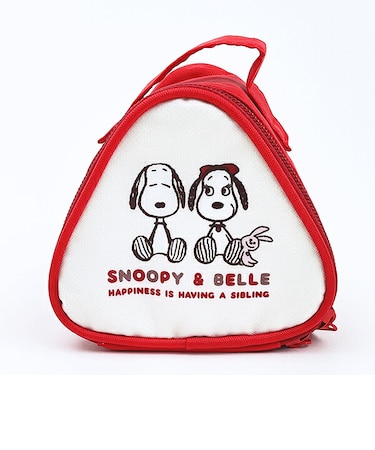 スヌーピー ＆ベル 保冷おにぎり型ミニランチバッグ SNOOPY