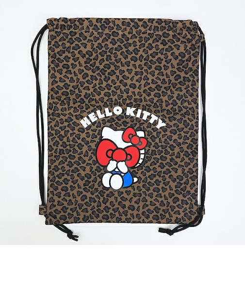 サンリオ ハローキティ ナップザック 目隠し レオパード Sanrio