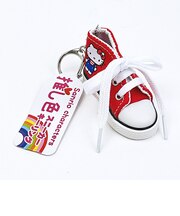 サンリオ ハローキティ 推し色スニーカーキーリング (レッド) 推し活 Sanrio