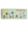 スヌーピー フェイスタオル グリーン 西川 日本製 SNOOPY
