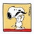 スヌーピー シェニール織ミニタオル ベージュ BEARD ハンカチ 日本製 SNOOPY