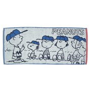 スヌーピー ウッドストック フェイスタオル イエロー 西川 日本製 SNOOPY