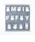 ミッフィー miffy ミニタオル ボンボン グレー ハンカチ 西川