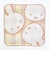 ミッフィー miffy ミニミニタオル ミッフィーフェイス ピンク ハンカチ 西川