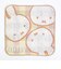 ミッフィー miffy ミニミニタオル ミッフィーフェイス ピンク ハンカチ 西川