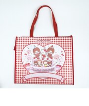 モンチッチ ×ハローキティ ショッピングトートバッグ ピンク Sanrio