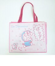 ドラえもん ショッピングトートバッグ 水玉