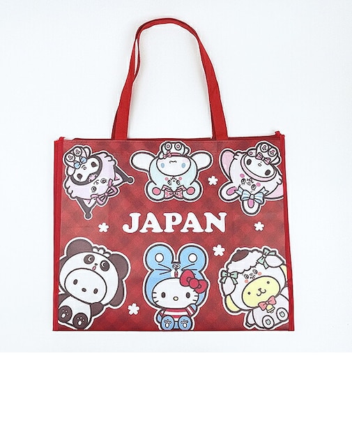 サンリオ ×SWIMMER(スイマー) ショッピングトートバッグ LIMITED to JAPAN レッド Sanrio