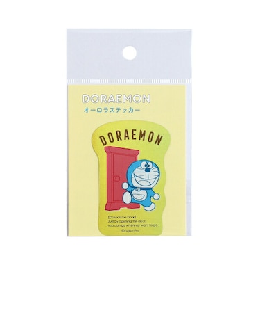 ドラえもん どこでもドア オーロラステッカー シール 日本製
