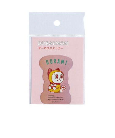 ドラえもん ドラミちゃん オーロラステッカー シール 日本製