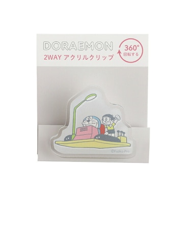 ドラえもん タイムマシン 2WAYアクリルクリップ 文具 日本製