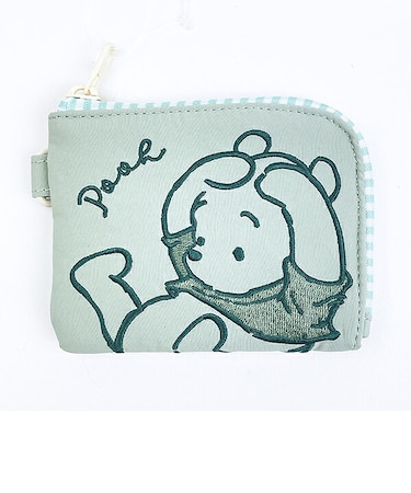 ディズニー くまのプーさん LFウォレット (グリーン) 財布 Disney