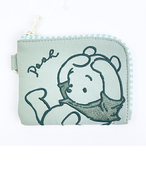 ディズニー くまのプーさん LFウォレット (グリーン) 財布 Disney
