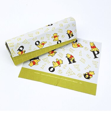 ディズニー くまのプーさん 折りたたみメガネケース (ちらし) WinniethePoohシリーズ Disney