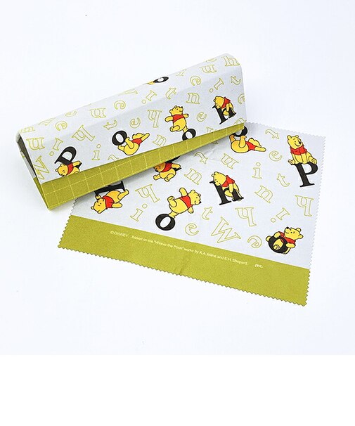 ディズニー くまのプーさん 折りたたみメガネケース (ちらし) WinniethePoohシリーズ Disney