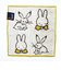 ミッフィー miffy × 鳥獣戯画 ミニタオル わいわいガヤガヤ ハンカチ