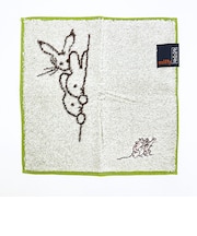 ミッフィー miffy × 鳥獣戯画 ミニタオル なに?なに? ハンカチ
