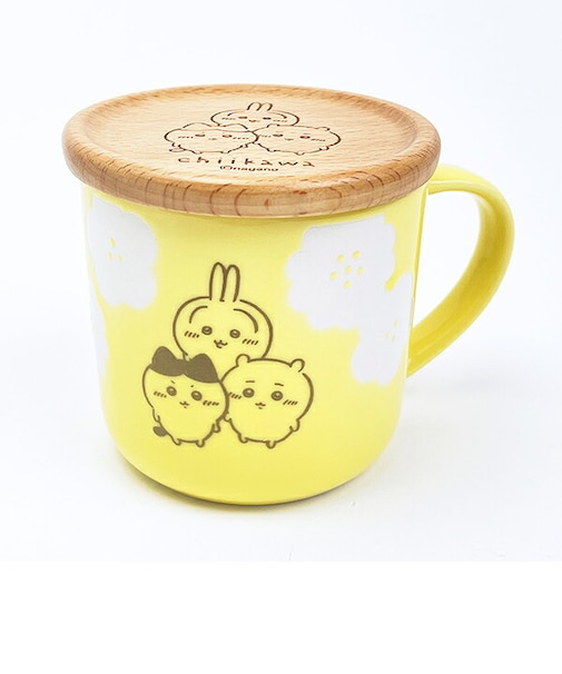 ちいかわ コースター付きマグカップ イエロー コップ