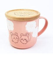 ちいかわ コースター付きマグカップ ピンク コップ