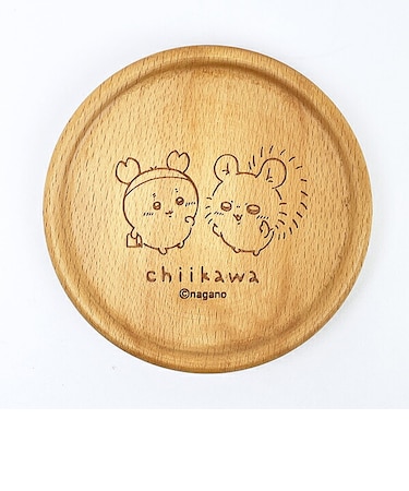 ちいかわ コースター ピンク 木製 キッチン