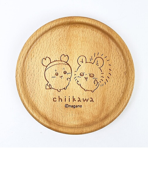 ちいかわ コースター ピンク 木製 キッチン