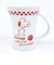 スヌーピー デカマグ (レッド) アメリカンチェックシリーズ コップ 日本製 SNOOPY