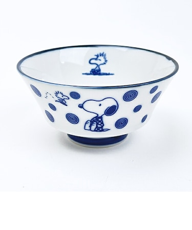 スヌーピー 美濃焼 茶碗 波 JAPANESES STYLE 食器 日本製 SNOOPY