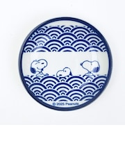 スヌーピー 美濃焼 三寸皿 浪 JAPANESES STYLE 食器 日本製 SNOOPY