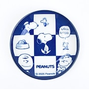 スヌーピー 美濃焼 三寸皿 市松 大 JAPANESES STYLE 食器 日本製 SNOOPY